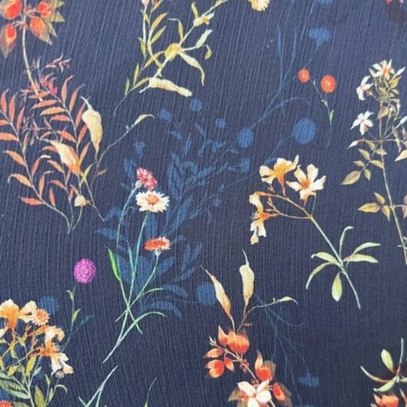 Maeve x Anthropologie Tiered Blue Floral Maxi Skirt - Picture 2 of 3